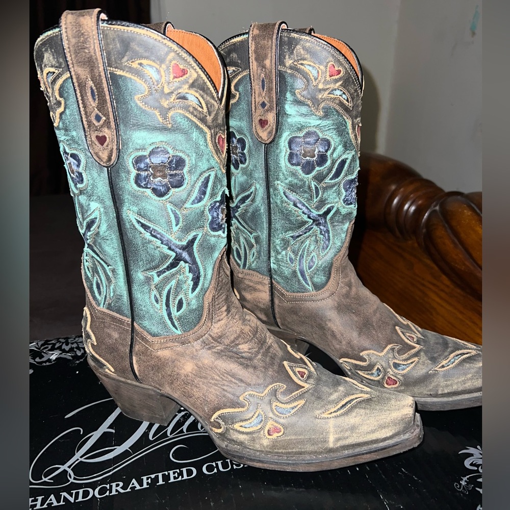 Dan Post Leather Western Boots